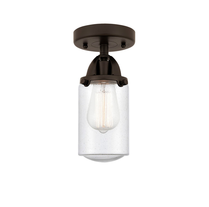 Innovations 288-1C-OB-G314-LED LED Semi-Flush Mount, Oil Rubbed Bronze