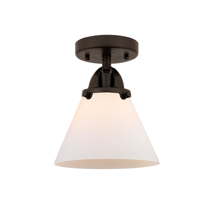 Innovations 288-1C-OB-G41 One Light Semi-Flush Mount, Oil Rubbed Bronze