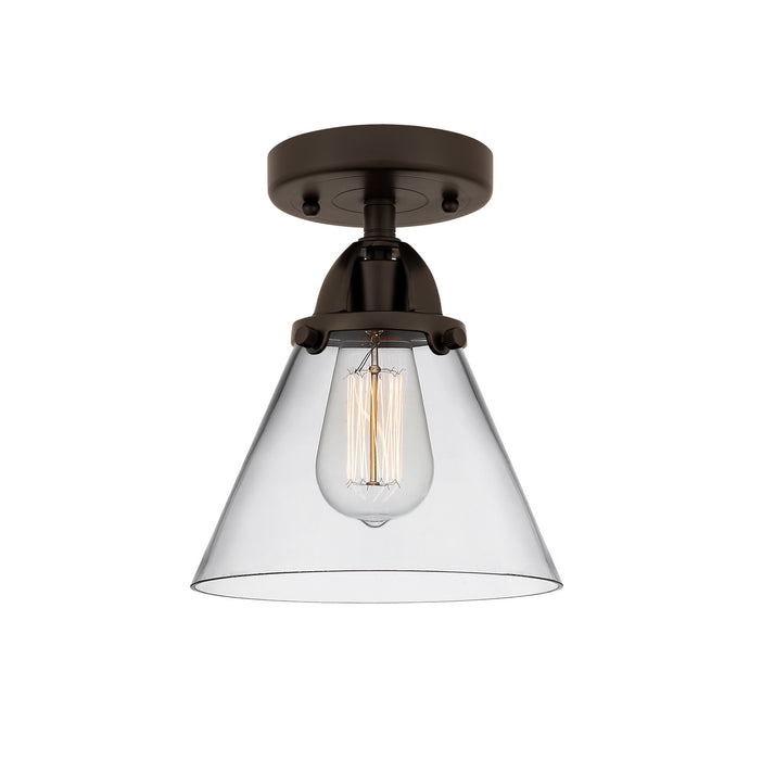 Innovations 288-1C-OB-G42 One Light Semi-Flush Mount, Oil Rubbed Bronze