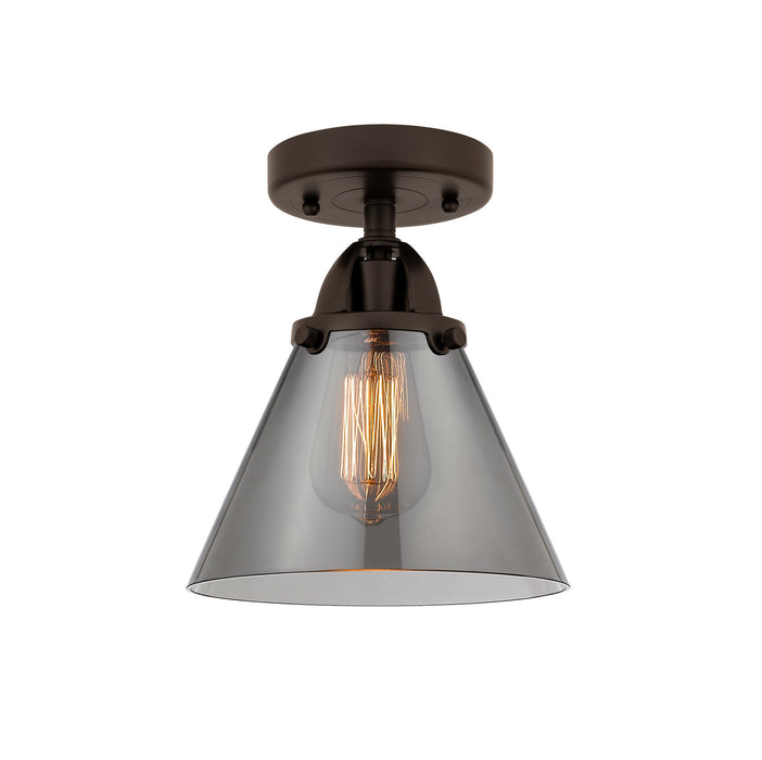 Innovations 288-1C-OB-G43 One Light Semi-Flush Mount, Oil Rubbed Bronze