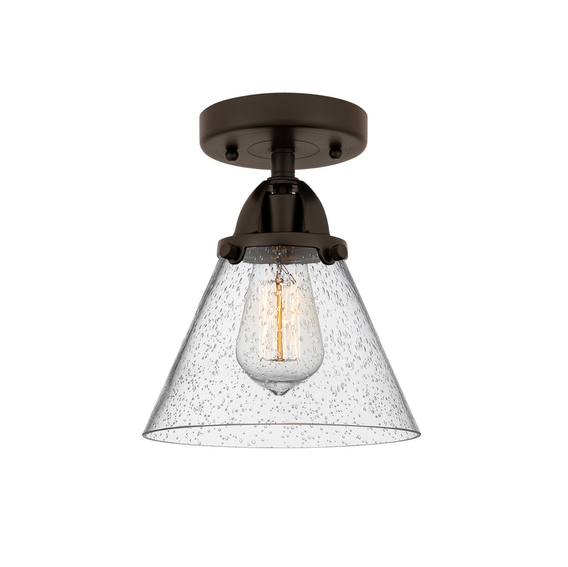 Innovations 288-1C-OB-G44 One Light Semi-Flush Mount, Oil Rubbed Bronze