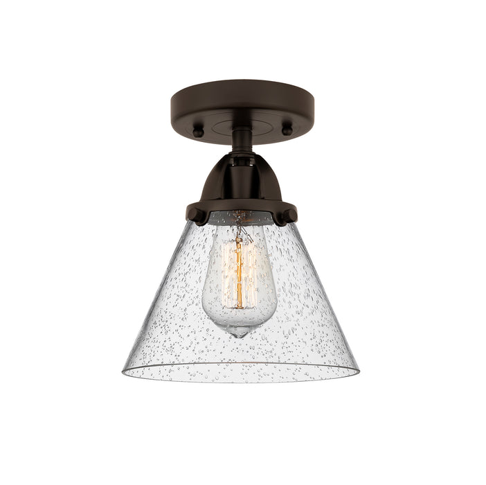 Innovations 288-1C-OB-G44 One Light Semi-Flush Mount, Oil Rubbed Bronze