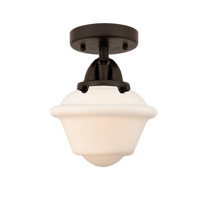 Innovations 288-1C-OB-G531 One Light Semi-Flush Mount, Oil Rubbed Bronze