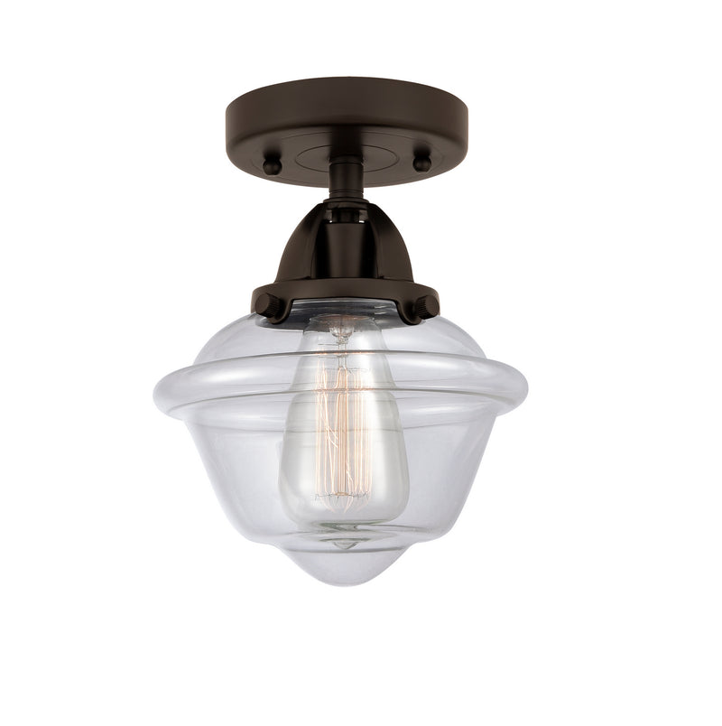 Innovations 288-1C-OB-G532 One Light Semi-Flush Mount, Oil Rubbed Bronze