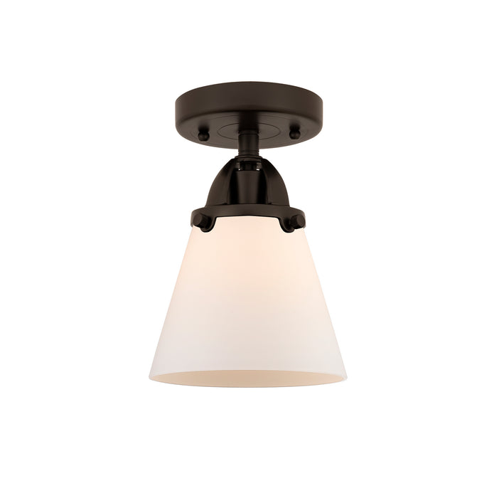 Innovations 288-1C-OB-G61 One Light Semi-Flush Mount, Oil Rubbed Bronze