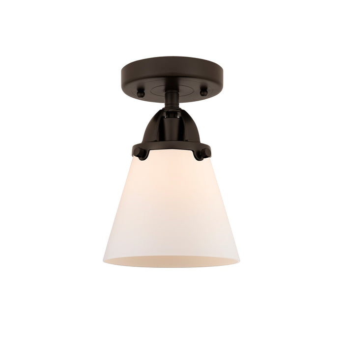 Innovations 288-1C-OB-G61-LED LED Semi-Flush Mount, Oil Rubbed Bronze