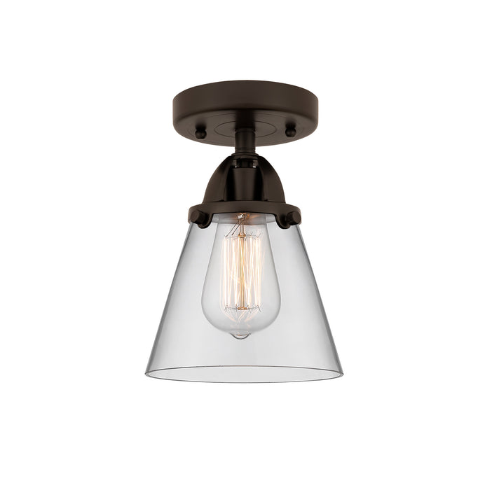 Innovations 288-1C-OB-G62 One Light Semi-Flush Mount, Oil Rubbed Bronze