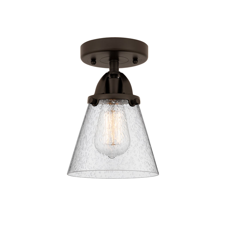 Innovations 288-1C-OB-G64 One Light Semi-Flush Mount, Oil Rubbed Bronze