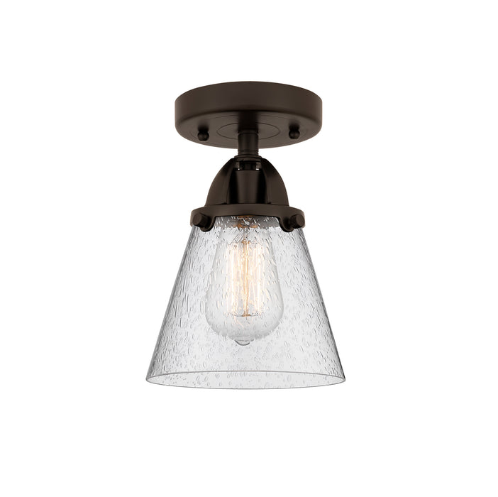 Innovations 288-1C-OB-G64 One Light Semi-Flush Mount, Oil Rubbed Bronze