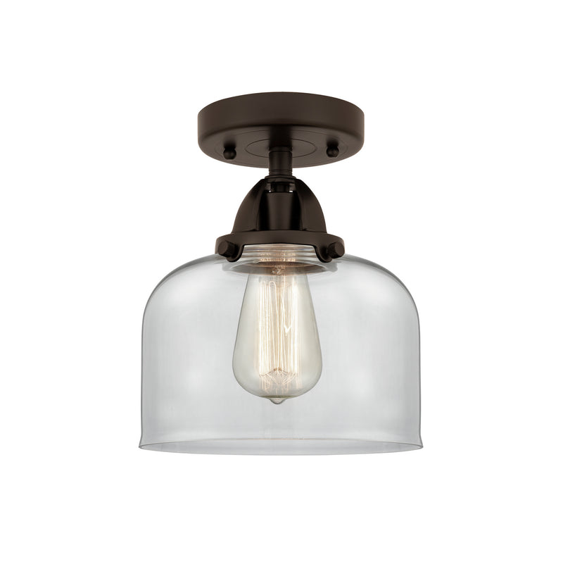 Innovations 288-1C-OB-G72 One Light Semi-Flush Mount, Oil Rubbed Bronze