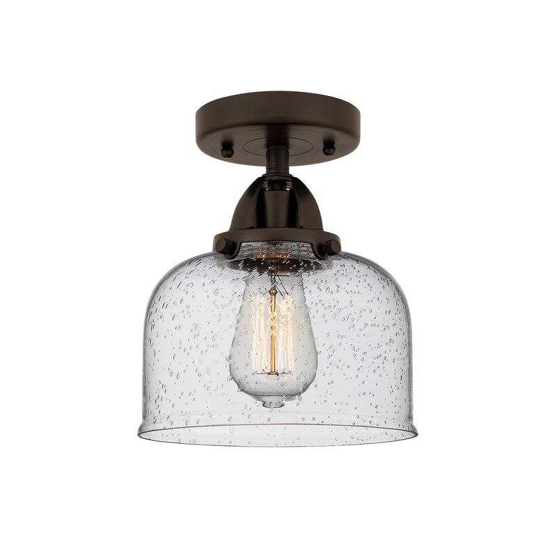 Innovations 288-1C-OB-G74 One Light Semi-Flush Mount, Oil Rubbed Bronze