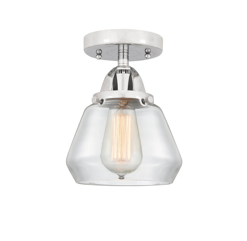 Innovations 288-1C-PC-G172 One Light Semi-Flush Mount, Polished Chrome