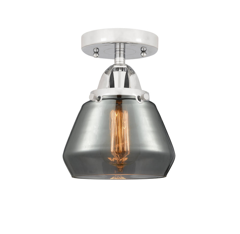 Innovations 288-1C-PC-G173 One Light Semi-Flush Mount, Polished Chrome