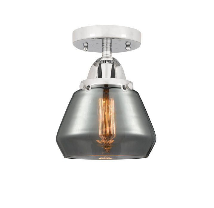 Innovations 288-1C-PC-G173 One Light Semi-Flush Mount, Polished Chrome