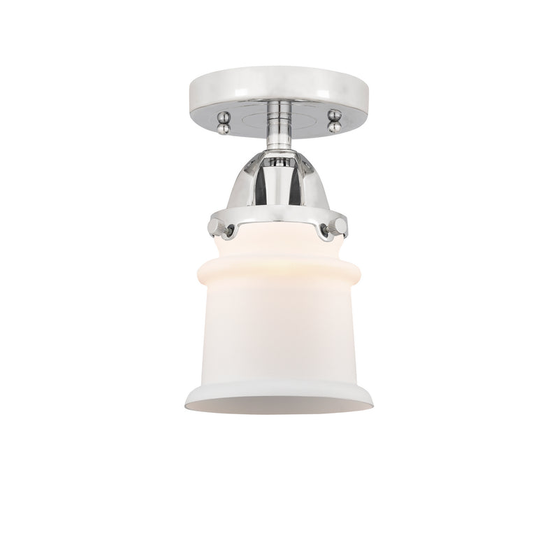 Innovations 288-1C-PC-G181S One Light Semi-Flush Mount, Polished Chrome