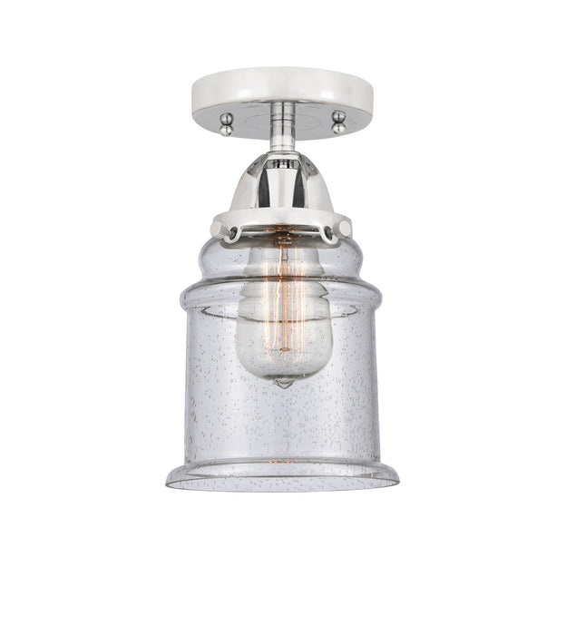 Innovations 288-1C-PC-G184-LED LED Semi-Flush Mount, Polished Chrome