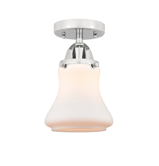 Innovations 288-1C-PC-G191 One Light Semi-Flush Mount, Polished Chrome