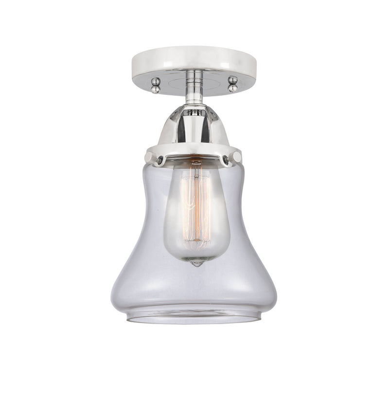 Innovations 288-1C-PC-G192 One Light Semi-Flush Mount, Polished Chrome