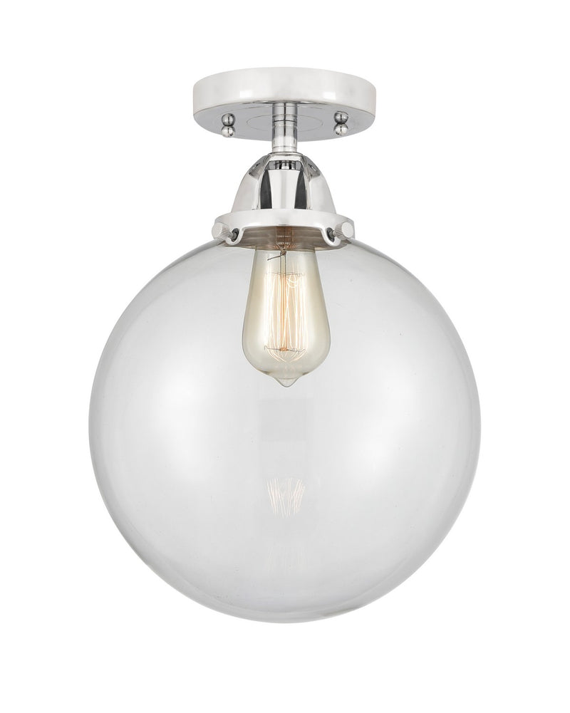 Innovations 288-1C-PC-G202-10-LED LED Semi-Flush Mount, Polished Chrome