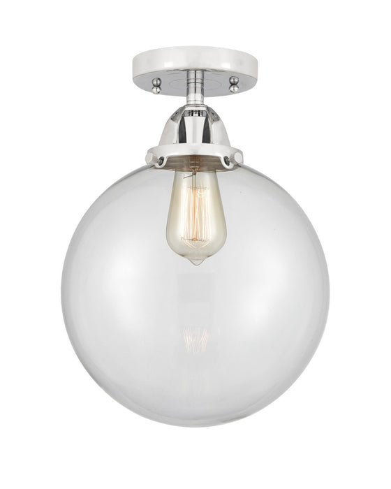 Innovations 288-1C-PC-G202-10-LED LED Semi-Flush Mount, Polished Chrome