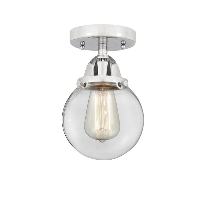 Innovations 288-1C-PC-G202-6-LED LED Semi-Flush Mount, Polished Chrome