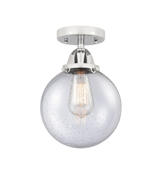 Innovations 288-1C-PC-G204-8-LED LED Semi-Flush Mount, Polished Chrome