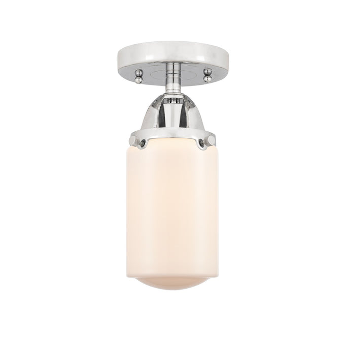 Innovations 288-1C-PC-G311-LED LED Semi-Flush Mount, Polished Chrome