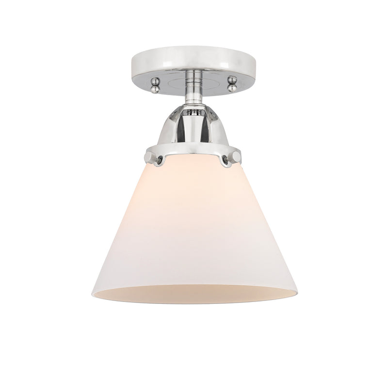 Innovations 288-1C-PC-G41 One Light Semi-Flush Mount, Polished Chrome