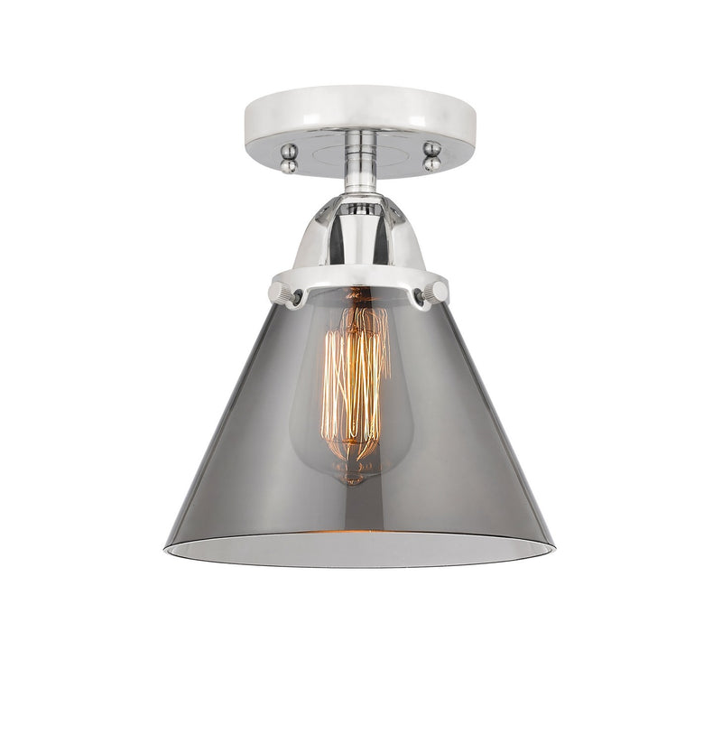 Innovations 288-1C-PC-G43-LED LED Semi-Flush Mount, Polished Chrome