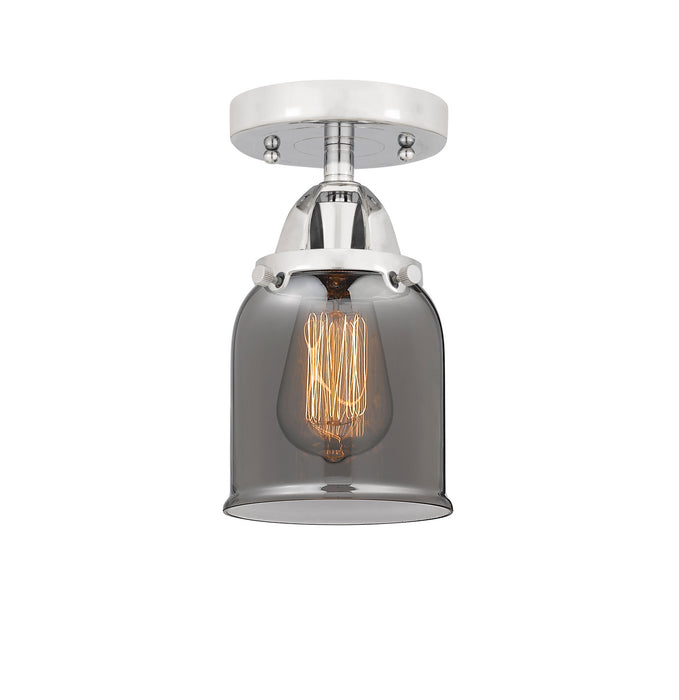 Innovations 288-1C-PC-G53 One Light Semi-Flush Mount, Polished Chrome