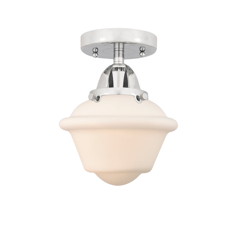 Innovations 288-1C-PC-G531 One Light Semi-Flush Mount, Polished Chrome