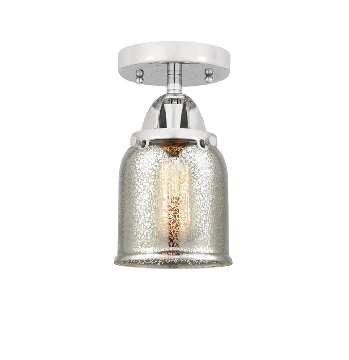Innovations 288-1C-PC-G58 One Light Semi-Flush Mount, Polished Chrome