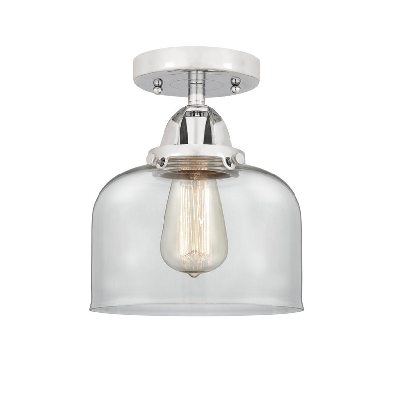 Innovations 288-1C-PC-G72 One Light Semi-Flush Mount, Polished Chrome