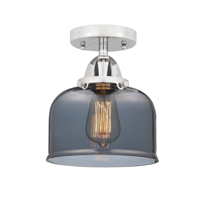 Innovations 288-1C-PC-G73 One Light Semi-Flush Mount, Polished Chrome