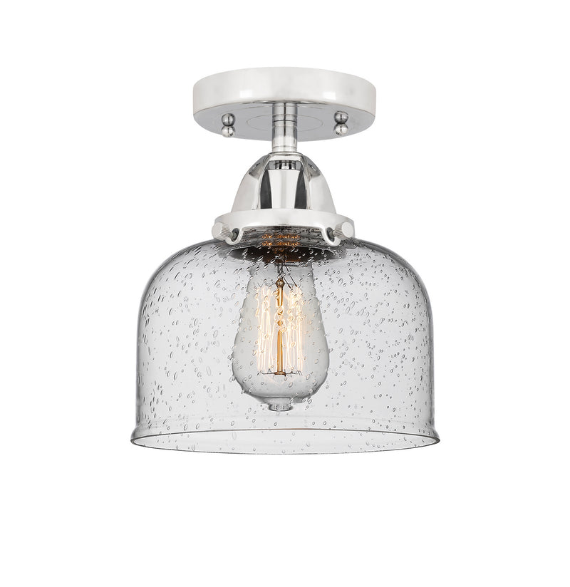 Innovations 288-1C-PC-G74 One Light Semi-Flush Mount, Polished Chrome