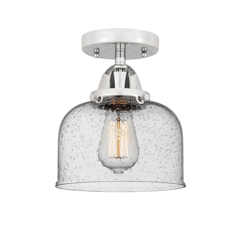 Innovations 288-1C-PC-G74-LED LED Semi-Flush Mount, Polished Chrome