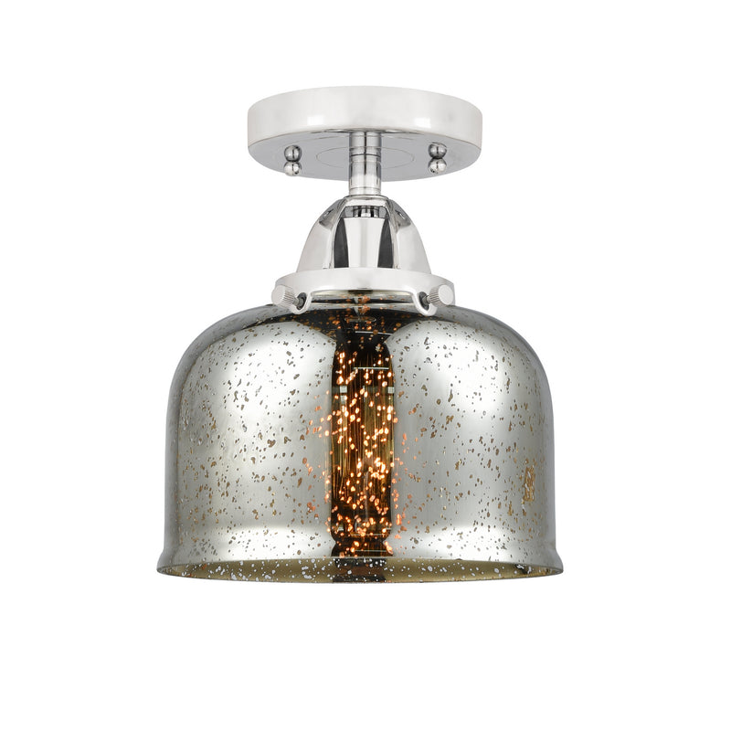 Innovations 288-1C-PC-G78 One Light Semi-Flush Mount, Polished Chrome