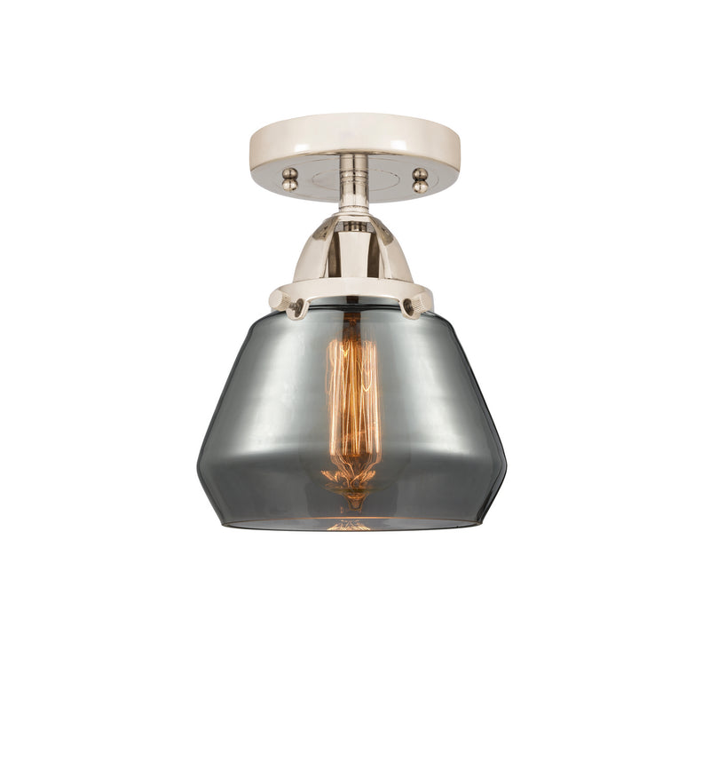 Innovations 288-1C-PN-G173 One Light Semi-Flush Mount, Polished Nickel