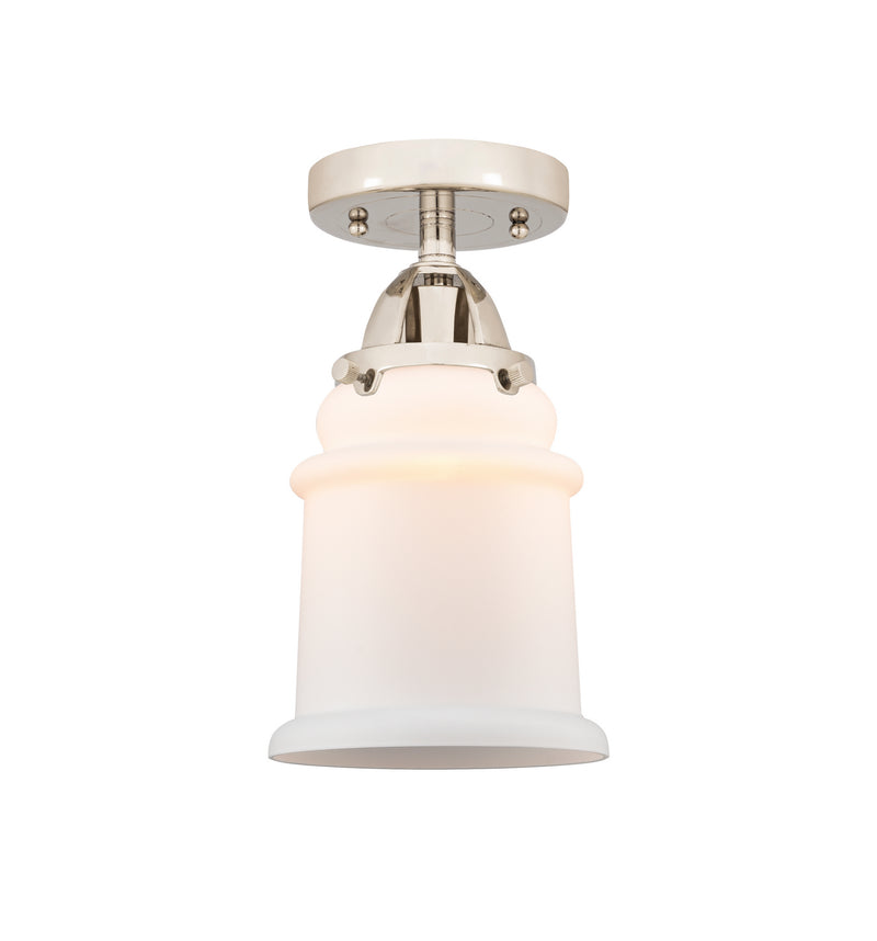 Innovations 288-1C-PN-G181 One Light Semi-Flush Mount, Polished Nickel