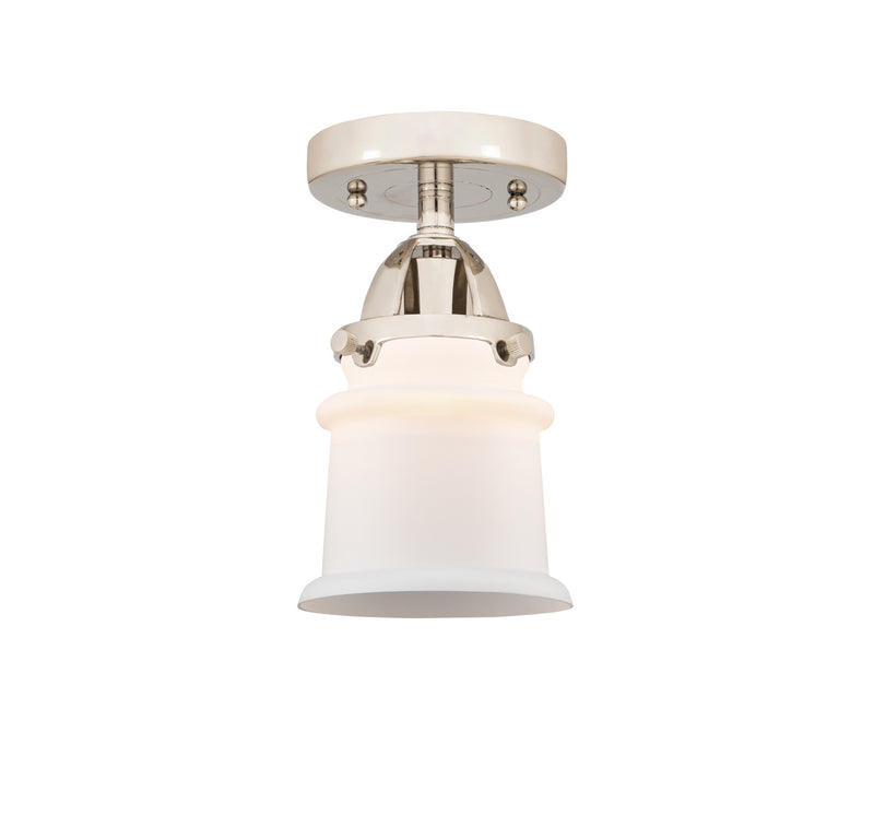 Innovations 288-1C-PN-G181S One Light Semi-Flush Mount, Polished Nickel