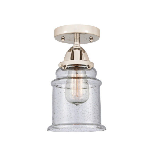 Innovations 288-1C-PN-G184-LED LED Semi-Flush Mount, Polished Nickel