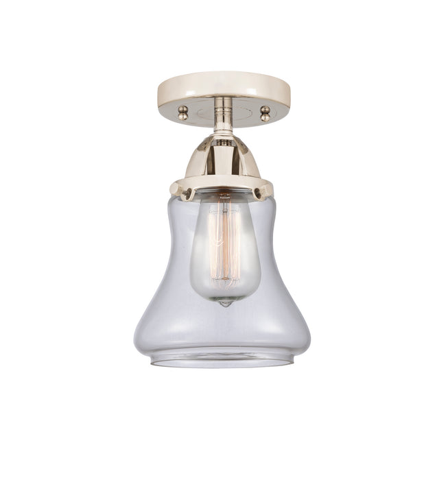 Innovations 288-1C-PN-G192 One Light Semi-Flush Mount, Polished Nickel