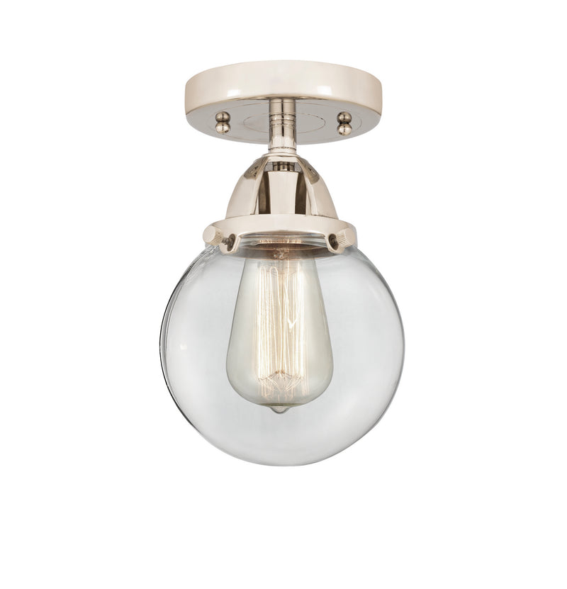 Innovations 288-1C-PN-G202-6 One Light Semi-Flush Mount, Polished Nickel