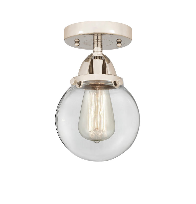 Innovations 288-1C-PN-G202-6-LED LED Semi-Flush Mount, Polished Nickel