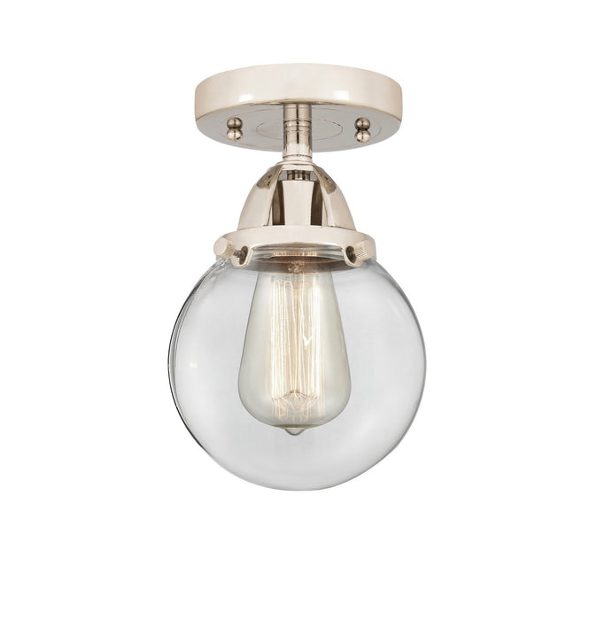 Innovations 288-1C-PN-G202-6-LED LED Semi-Flush Mount, Polished Nickel