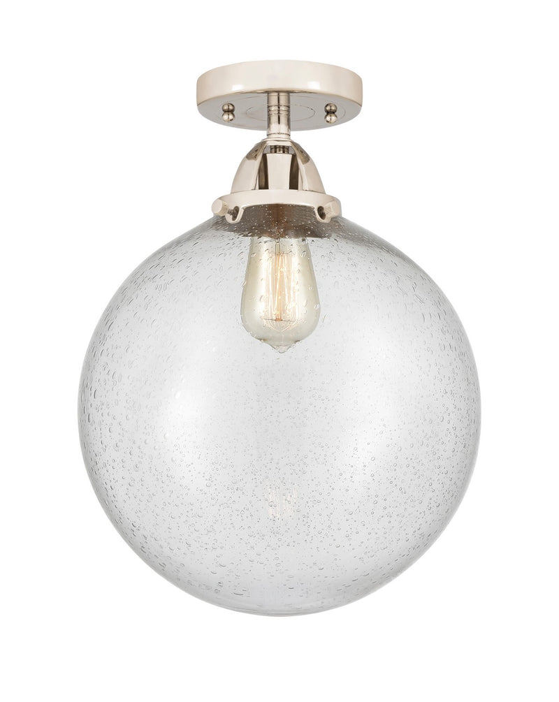 Innovations 288-1C-PN-G204-12-LED LED Semi-Flush Mount, Polished Nickel