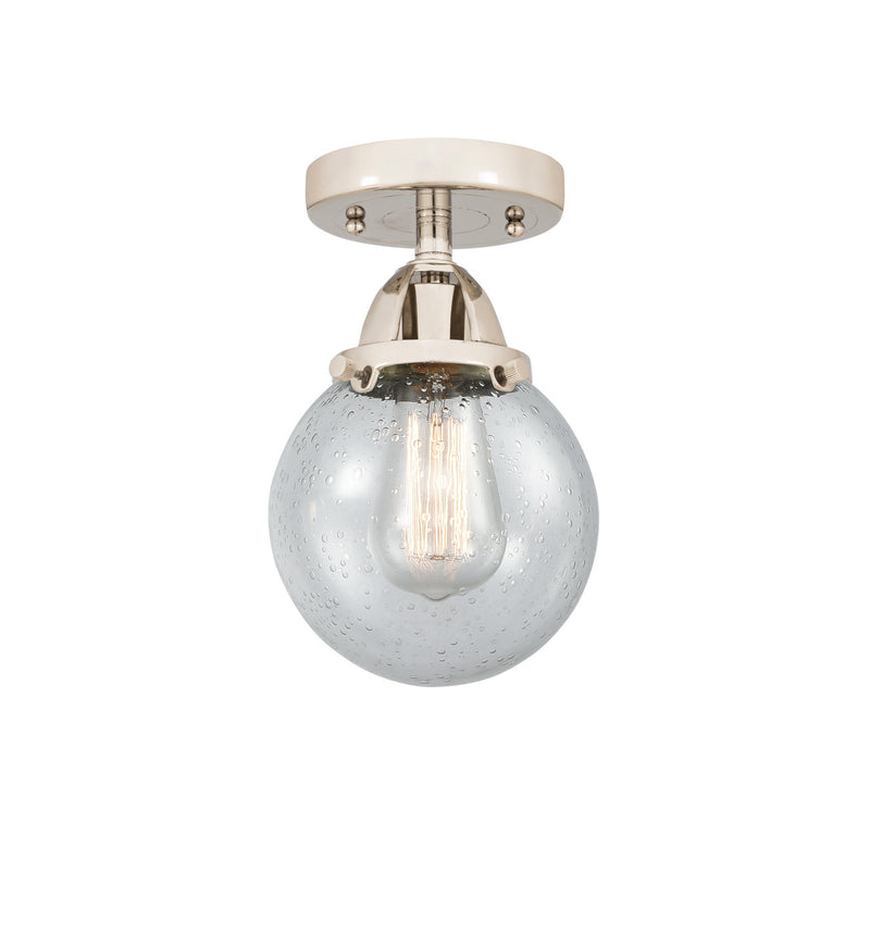 Innovations 288-1C-PN-G204-6 One Light Semi-Flush Mount, Polished Nickel