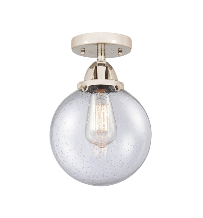 Innovations 288-1C-PN-G204-8-LED LED Semi-Flush Mount, Polished Nickel