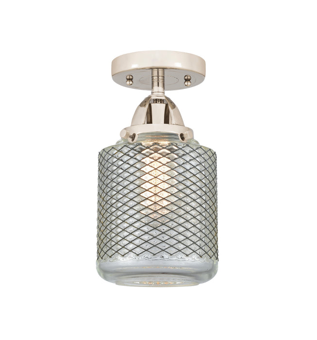Innovations 288-1C-PN-G262 One Light Semi-Flush Mount, Polished Nickel