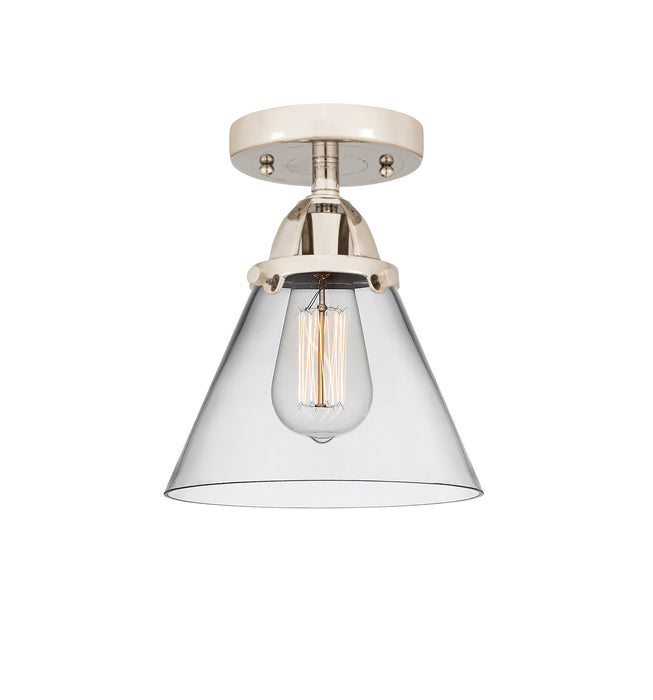 Innovations 288-1C-PN-G42 One Light Semi-Flush Mount, Polished Nickel